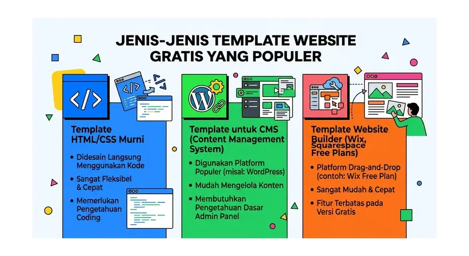 template website gratis