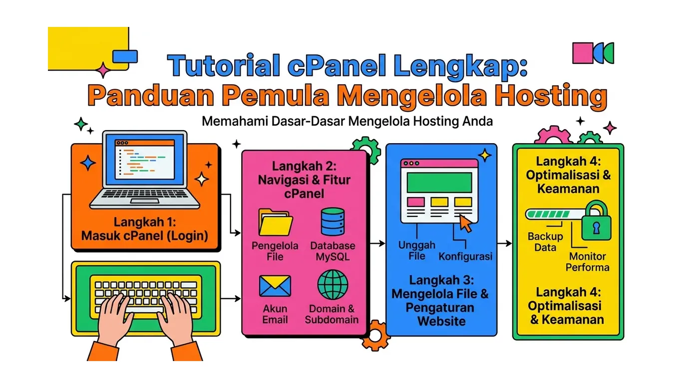 Tutorial cPanel Lengkap: Panduan Pemula Mengelola Hosting