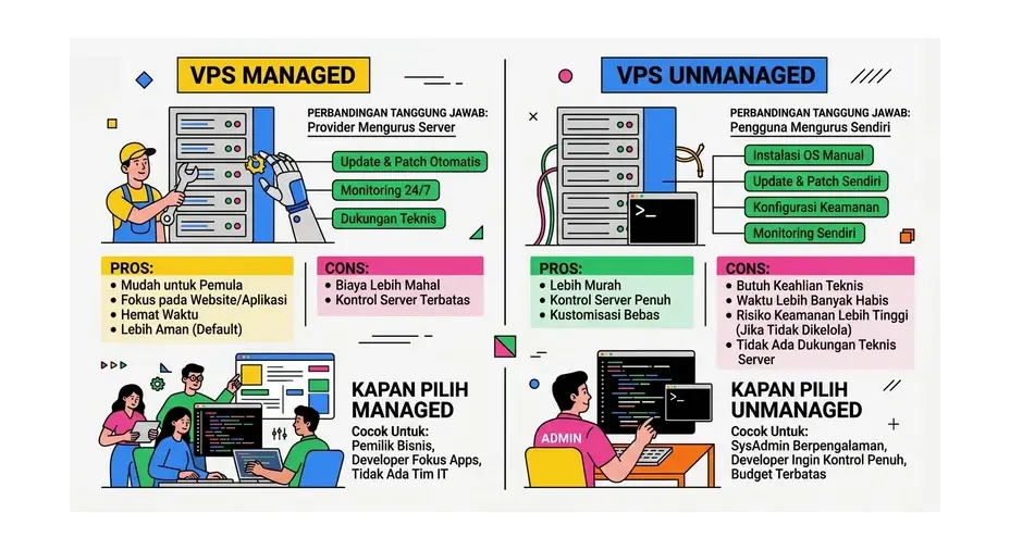 VPS managed vs unmanaged