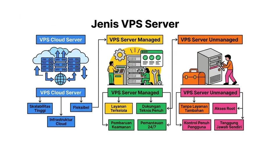 Jenis-jenis VPS server