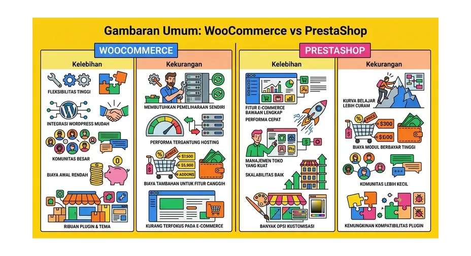 woocommerce vs prestashop