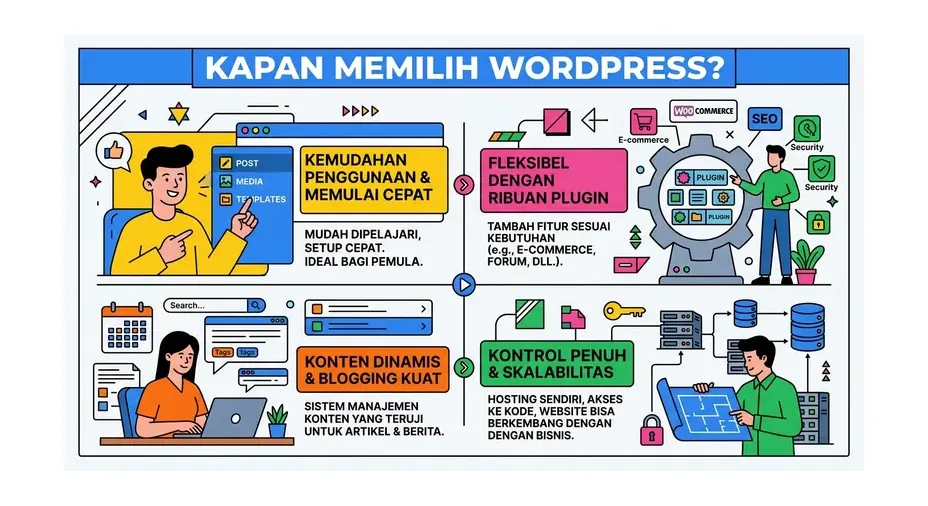 wordpress vs website builder